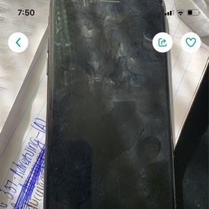 iPhone 8 (back of phone is cracked, not the front)